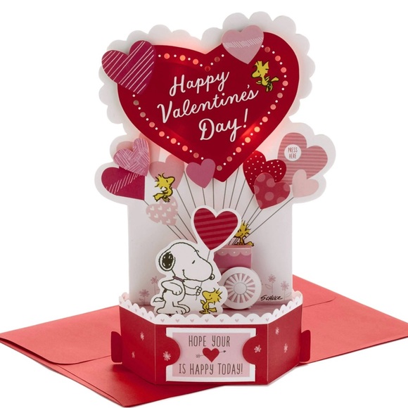 3 FOR $10  NIP Hallmark Valentine’s Day Paper Wonder Card. - Picture 2 of 7